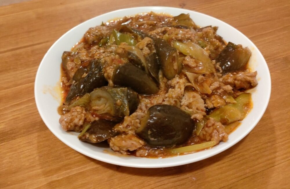 ホットクックとCookDo 麻婆なす